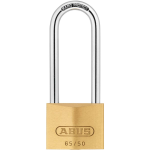 PADLOCK BRASS DOUBLE BOLTED LONG SHACKLE 65/50/80 ABUS