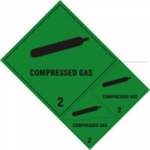 SIGN COMPRESSED GAS CLASS 2 (FOR VEHICLES)