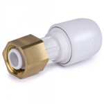 TAP CONNECTOR 15MM X 1/2" HD25AW HEP2O