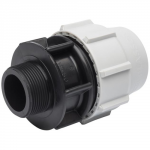 MDPE TO MI CONNECTOR 20MM X 3/4 BSP 7020 PLASSON