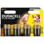 BATTERY AA MN1500 DURACELL PLUS POWER PACK OF 8