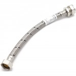 FLEXIBLE TAP CONNECTOR 15MM X 1/2" 300MM