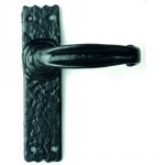 MORTICE LATCH FURNITURE ANTIQUE BLACK NO 2439 101MM