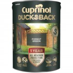 SHED & FENCE PRESERVER FOREST GREEN 5L DUCKSBACK CUPRINOL