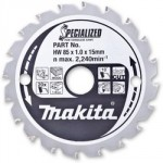 CIRCULAR SAW BLADE 85 X 20T X 15B TCT 7926235 B-09204 MAKITA