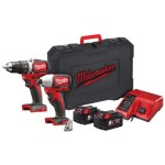 M18 18V COMBI & IMPACT 2X5.0AH BRUSHLESS M18BLPP2A2 MILWAUKEE