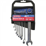 COMBINATION SPANNER SET 9 PIECE 6-19MM