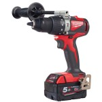 18V COMBI DRILL 13MM 2X5AH LI BRUSHLESS M18BLPD2X MILWAUKEE