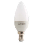 LIGHT BULB LED CANDLE E14 5.5W WARM WHITE LC14W5W47 LUCECO