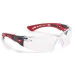 SAFETY SPECTACLES RUSH + PLATINUM CLEAR RUSHPPSI BOLLE
