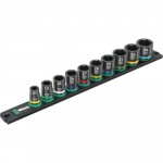 3/8" DRIVE SOCKET SET IMPACT 10 PC HEX 9607 005451 WERA
