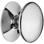 CUPBOARD KNOB CHROME 25MM PACK OF 2