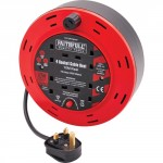CABLE REEL 10M 13A 240V 4 SOCKET FAITHFULL