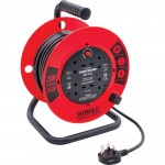 CABLE REEL 20M 13A 240V 4 SOCKET CR20 FAITHFULL