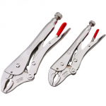 PLIER SET LOCKING GRIP 2 PIECE CRESCENT