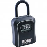 KEY SAFE 4 DIGIT CODE WITH REMOVABLE SHACKLE SCAN