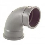 SOIL DOUBLE SOCKET BEND 92DEG 110MM GREY BS480G BRETT