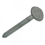 CLOUT HEAD NAILS EXTRA LARGE HEAD GALV 13 X 3 MM