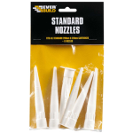 NOZZLE FOR SEALANT TUBE PACK OF 6 WHITE