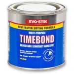 nla ADHESIVE MULTI PURPOSE NON DRIP250ML TIN TIMEBOND EVOSTIK