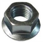 FLANGED NUT STAINLESS A2 M10 SERRATED