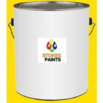 nla GLOSS PAINT GOLDEN YELLOW BS4800/08E51 1 LITRE