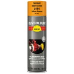 SPRAY PAINT TOPCOAT HARD HAT YELLOW ORANGE 2154 RUSTOLEUM