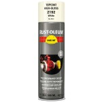 SPRAY PAINT TOPCOAT HARD HAT WHITE 2192 RUSTOLEUM