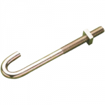 HOOK BOLT/NUT BZP M8 X 200  