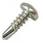 SELF DRILL PAN HEAD TAPPING SCREW BZP 4.2 X 16MM