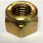 SELF LOCKING NUT M20 PHILIDAS ZINC AND YELLOW