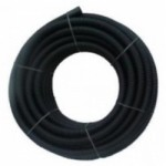 RIGICOIL 63MM 50M COIL BLACK TWIN WALL DUCT WITH DRAW CORD
