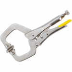 LOCKING C-CLAMP WITH SWIVEL TIPS 170MM STANLEY