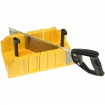 CLAMPING MITRE BOX & SAW STANLEY