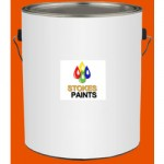 GLOSS PAINT SPANISH ORANGE BS4800/04 E 51 5 LITRE