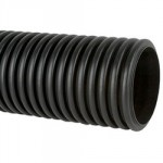 TWIN WALL DRAIN PIPE UNPERFORATED 180MM / 150MM 6M