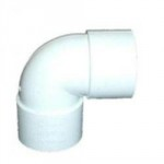 SOLVENT WELD WASTE ELBOW 90DEG 40MM WHITE W2120W BRETT