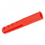 PLASTIC PLUG ECONOMY RED FXPPRED (D=5.5mm/S=3.5-4mm)
